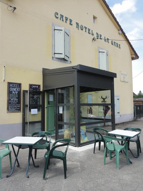Café Hôtel de la Gare Champagnole Exterior foto