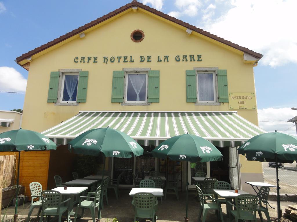 Café Hôtel de la Gare Champagnole Exterior foto